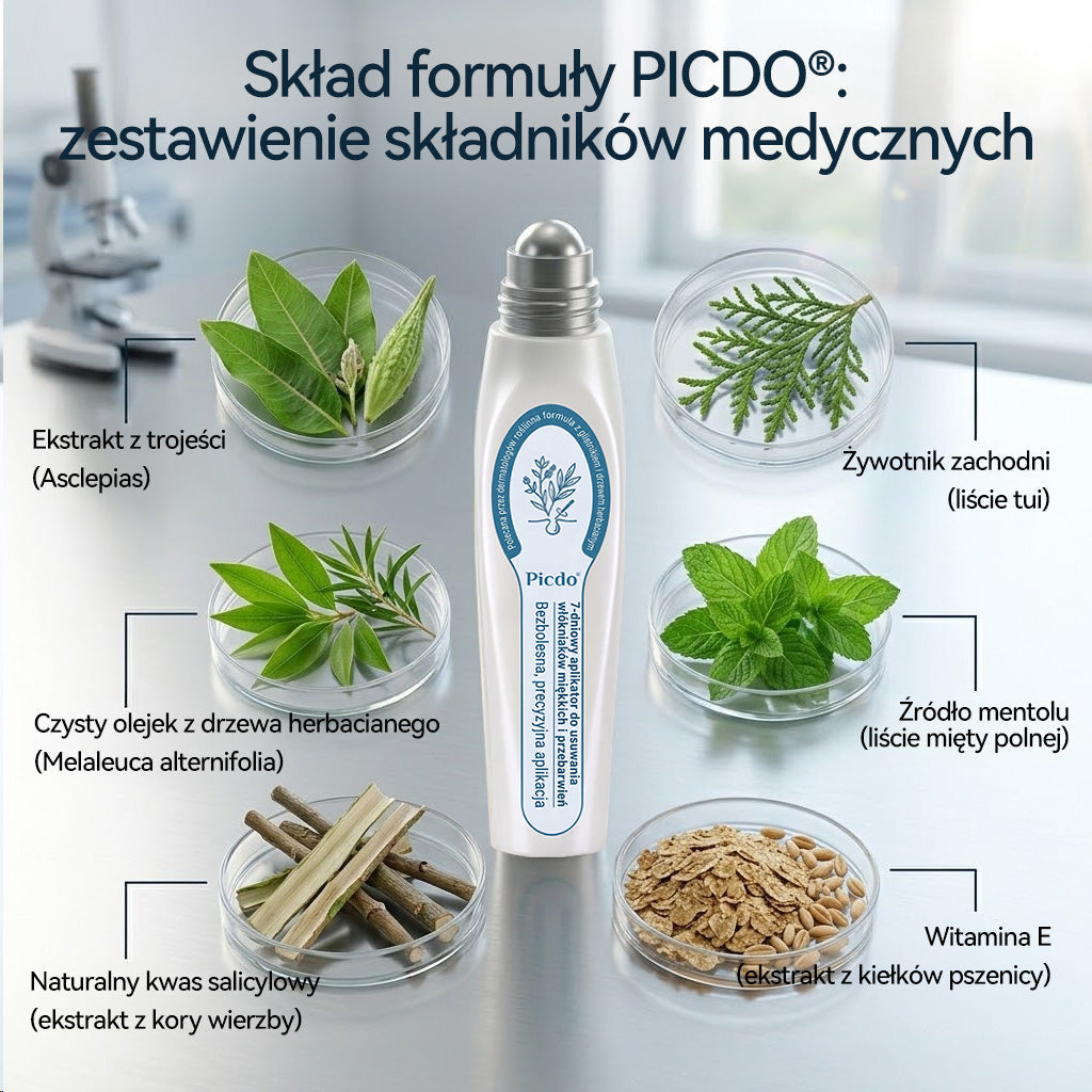 Oficjalny Sklep Markowy | ✅👩‍⚕️ 𝐏i𝐜𝐝o® 7-Dniowy 𝗧𝗮𝗴 & 𝗦𝗽𝗼𝐭 𝐄𝐫𝐚𝐬𝐞𝐫 (Bez bólu, Bez blizn – aplikator z kulką)💘